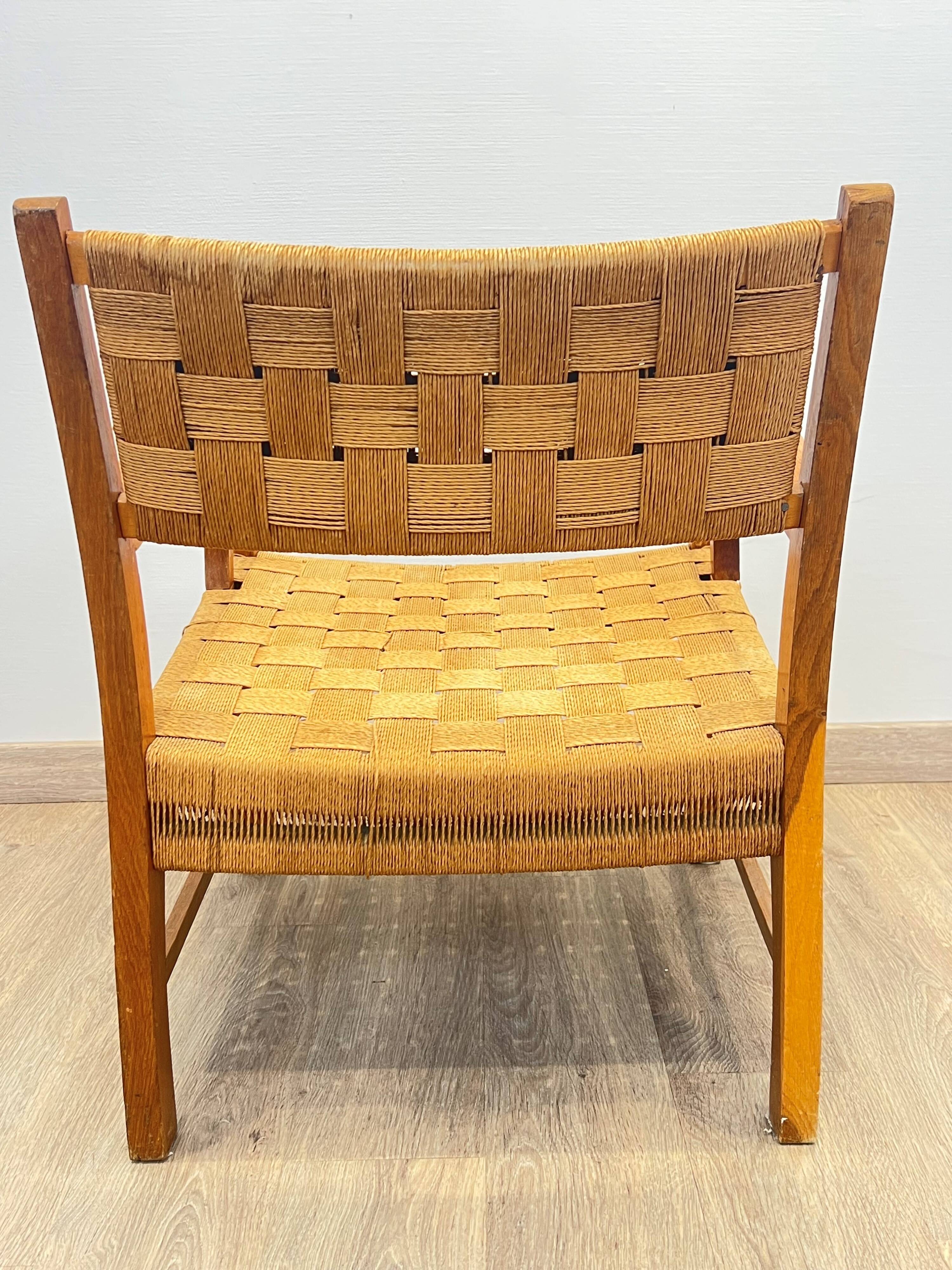 Danish teak armchair from the 1950s