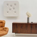 Space Age- Decorative fiberglass wall lamp - France - 1970