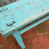 Banc en bois banc de ferme patine ancienne