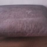Grey leather sofa
