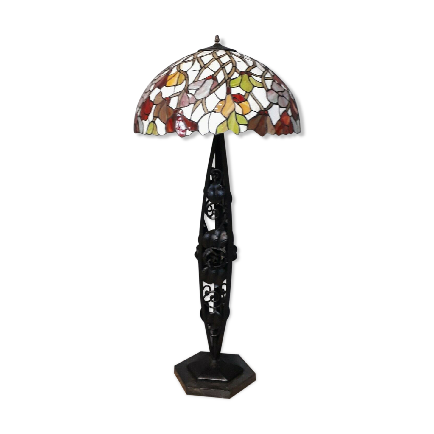 Lampe ancienne Tiffany art déco