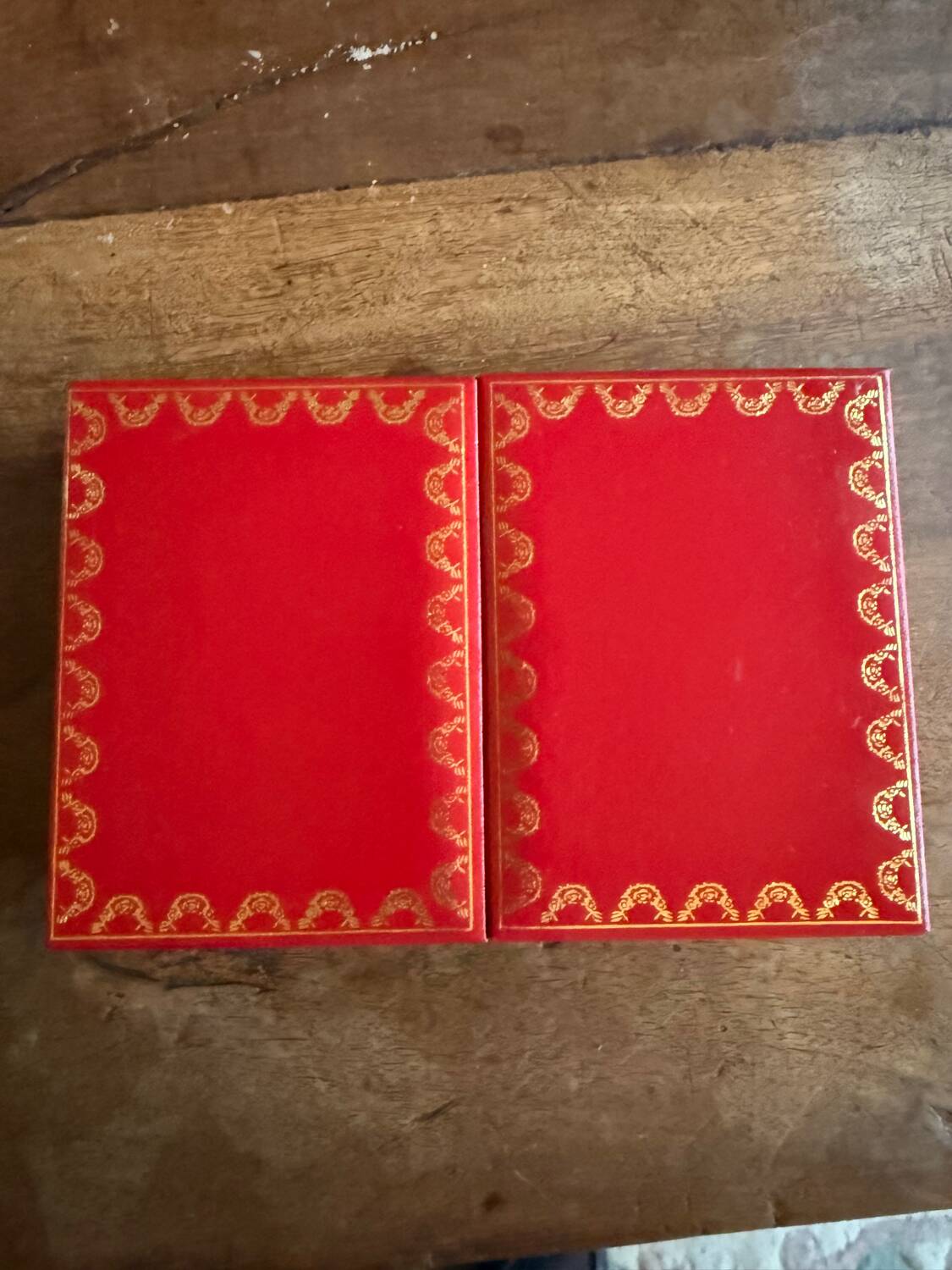 Cartier playing cards