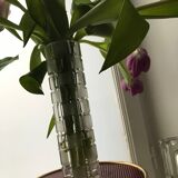 Vintage Vase • Hand Cut Crystal • Bauhaus • Schott Zwiesel • 1950