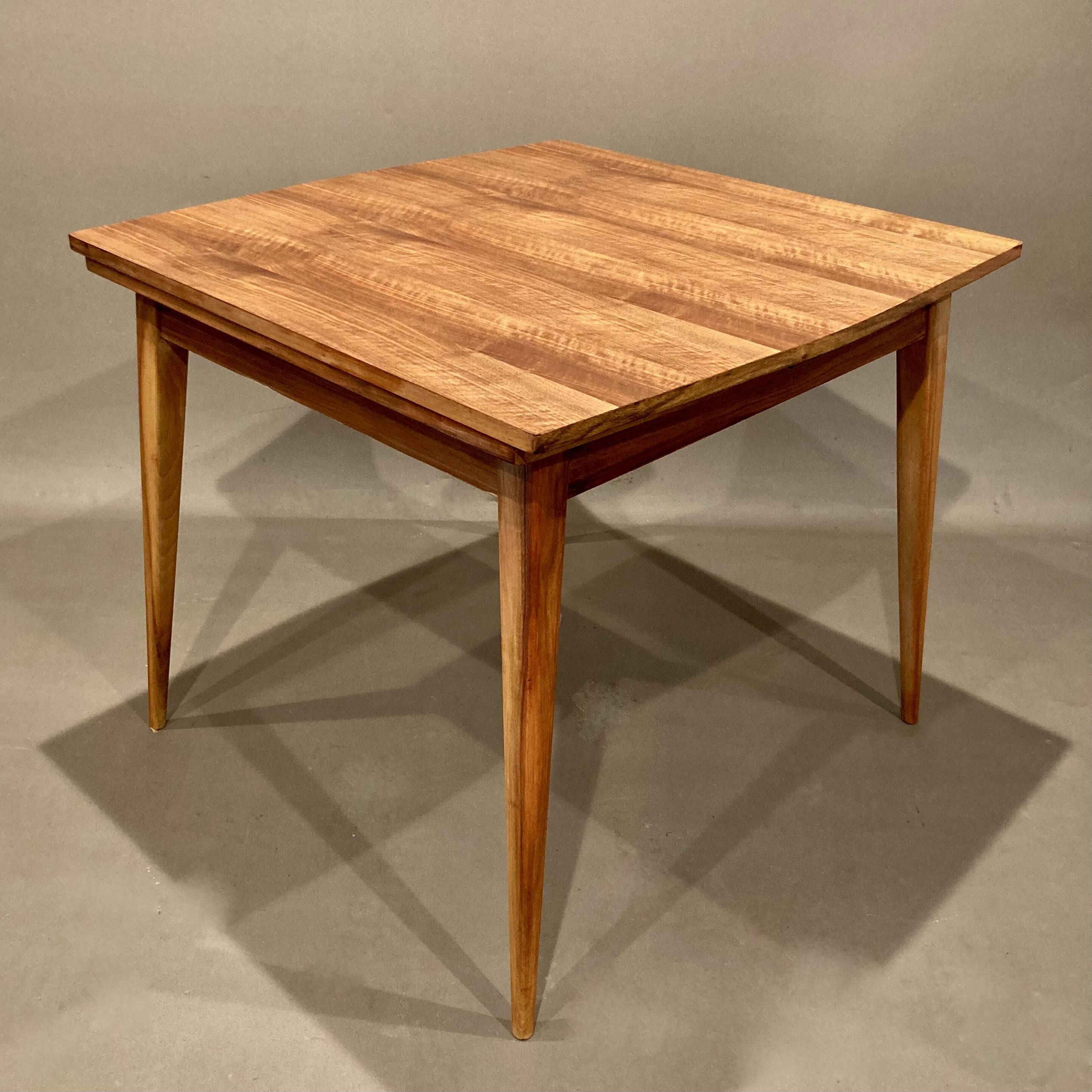 Scandinavian extendable teak table, 1950
