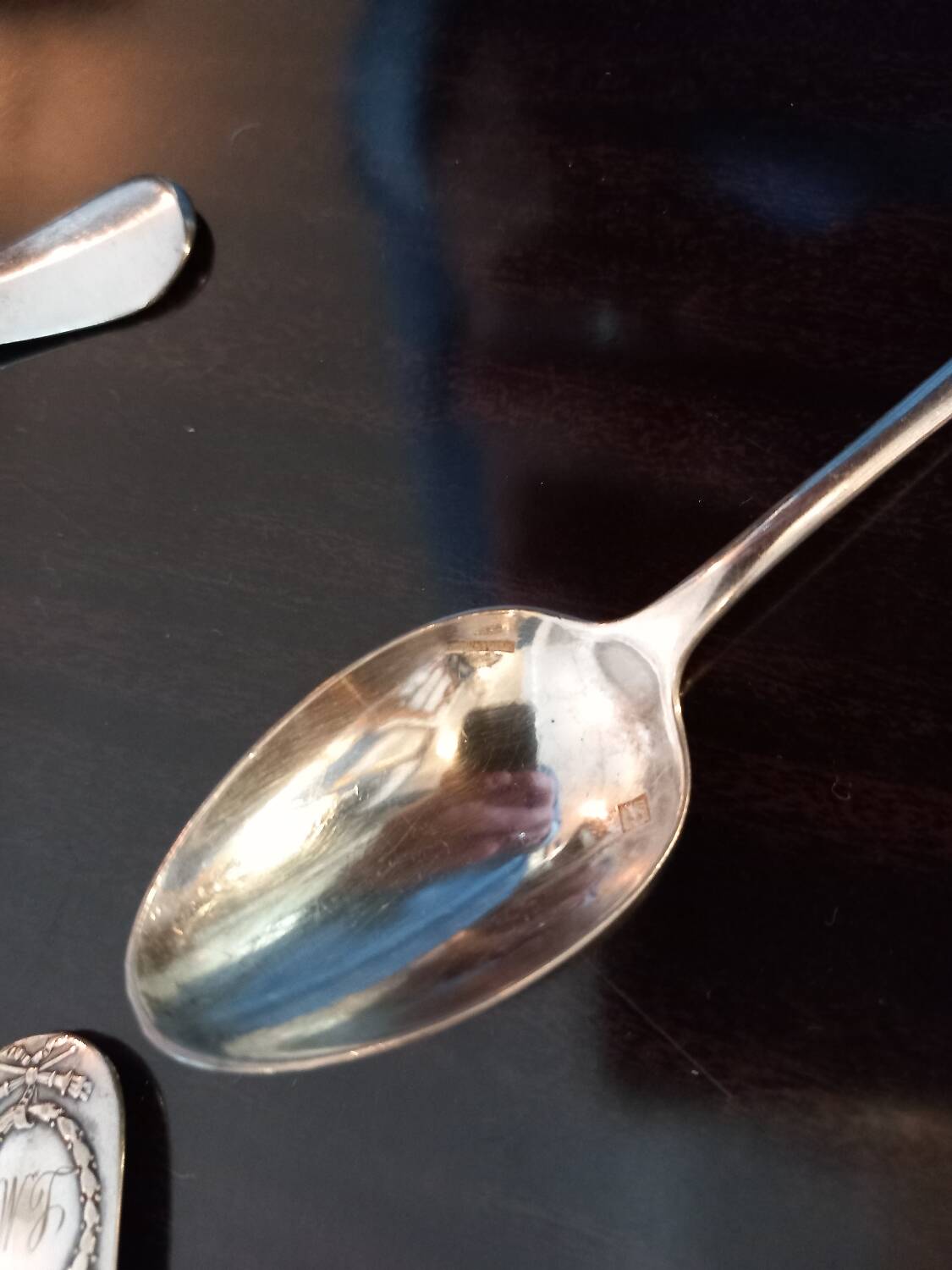 6 dessert spoons. Boulenger. 19th