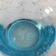 Open-edged bubble glass bowl
