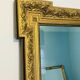 Antique gold leaf mirror – 99×67cm – bevelled glass,
