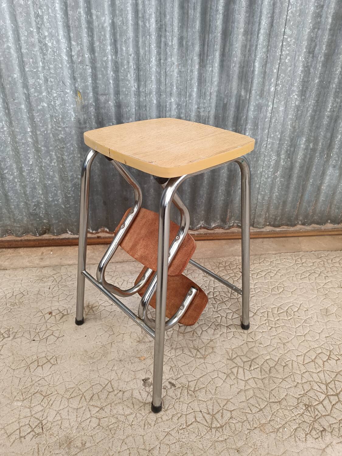 Vintage step stool