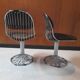 2 chaises Gastone Rinaldi modèle Margot années 60
