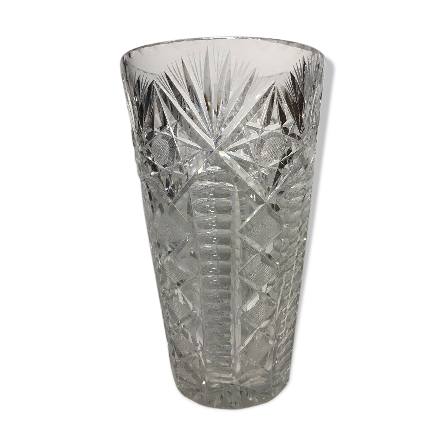 Cut Crystal vase