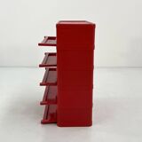 White cabinet model "4964" by Olaf Von Bohr for Kartell, 1970