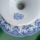 Gien - monogrammed pedestal cup