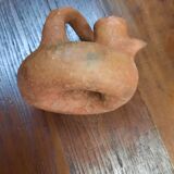 Terracotta candlestick