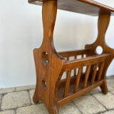 Wooden magazine door