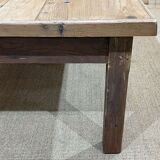 Large 1930s pitch pine coffee table