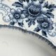 Deep plates x 6 from the French manufacturer Sarreguemines, Aïda collection. Antique and rare.