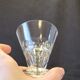 5 old glasses 1930 Verrerie Doyen Belgium model Lido faceted