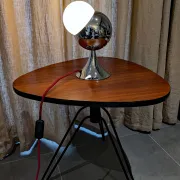 Lampe 60's "Satellite" Chromée – Pièce Unique