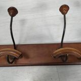 Wall mounted coat rack