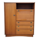 Secretary wardrobe Maison Gautier teak – multifunctional vintage furniture from the 60s