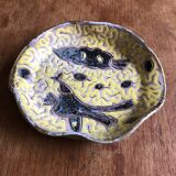 Empty pocket or cup in handmade glazed ceramic