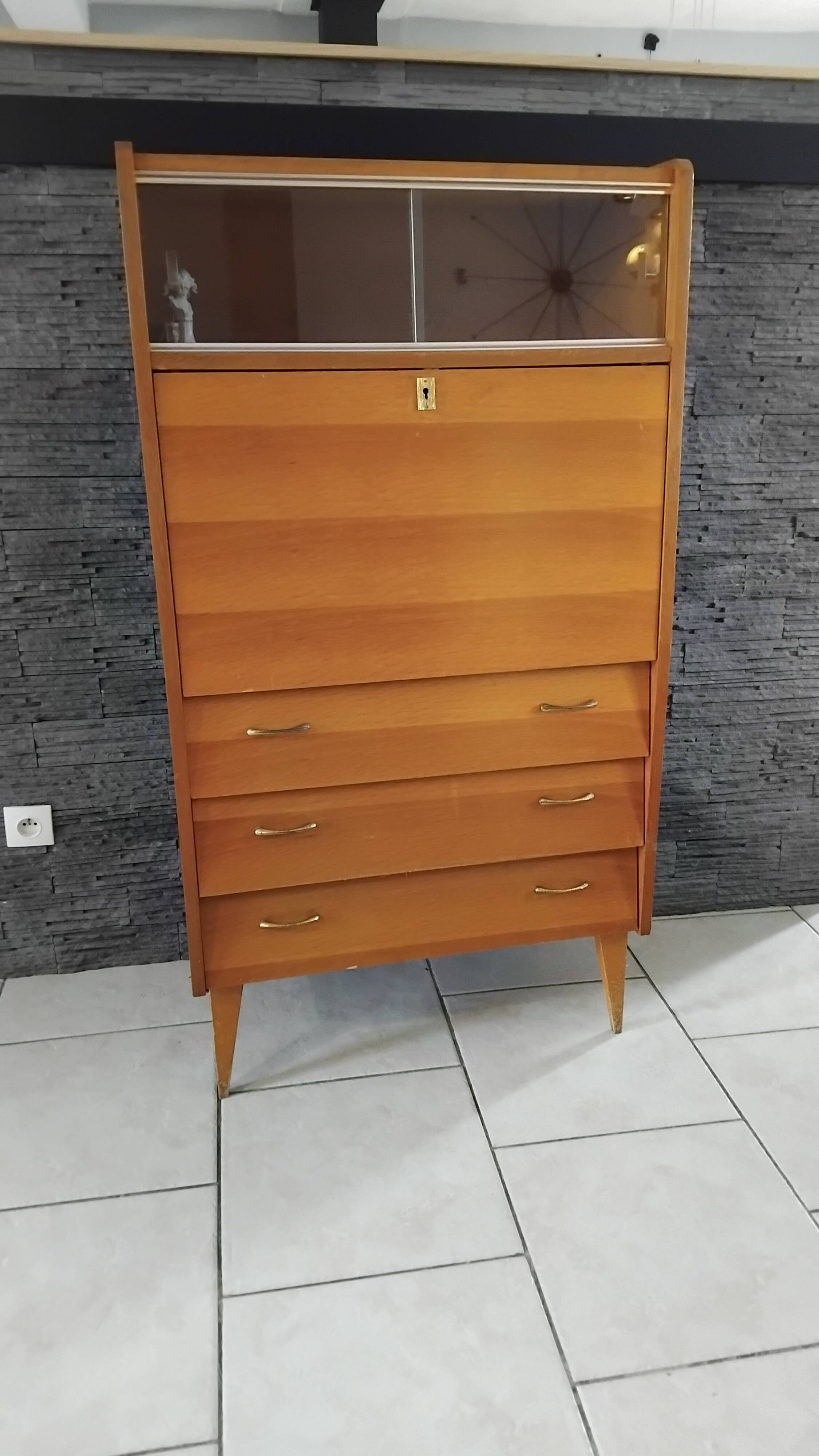 Secrétaire vintage année 50 60