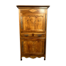 Furniture "standing man" era Louis XV in solid walnut around 1780