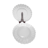 8 flat plates daisy Duralex Lesieur