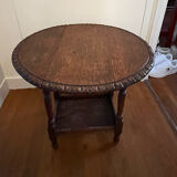 Coffee table with flaps