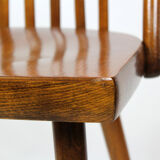Czech wooden chairs by Antonin Suman for Ton 1960
