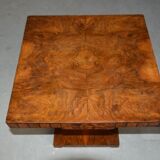 1930 Art Deco square healing marked with walnut