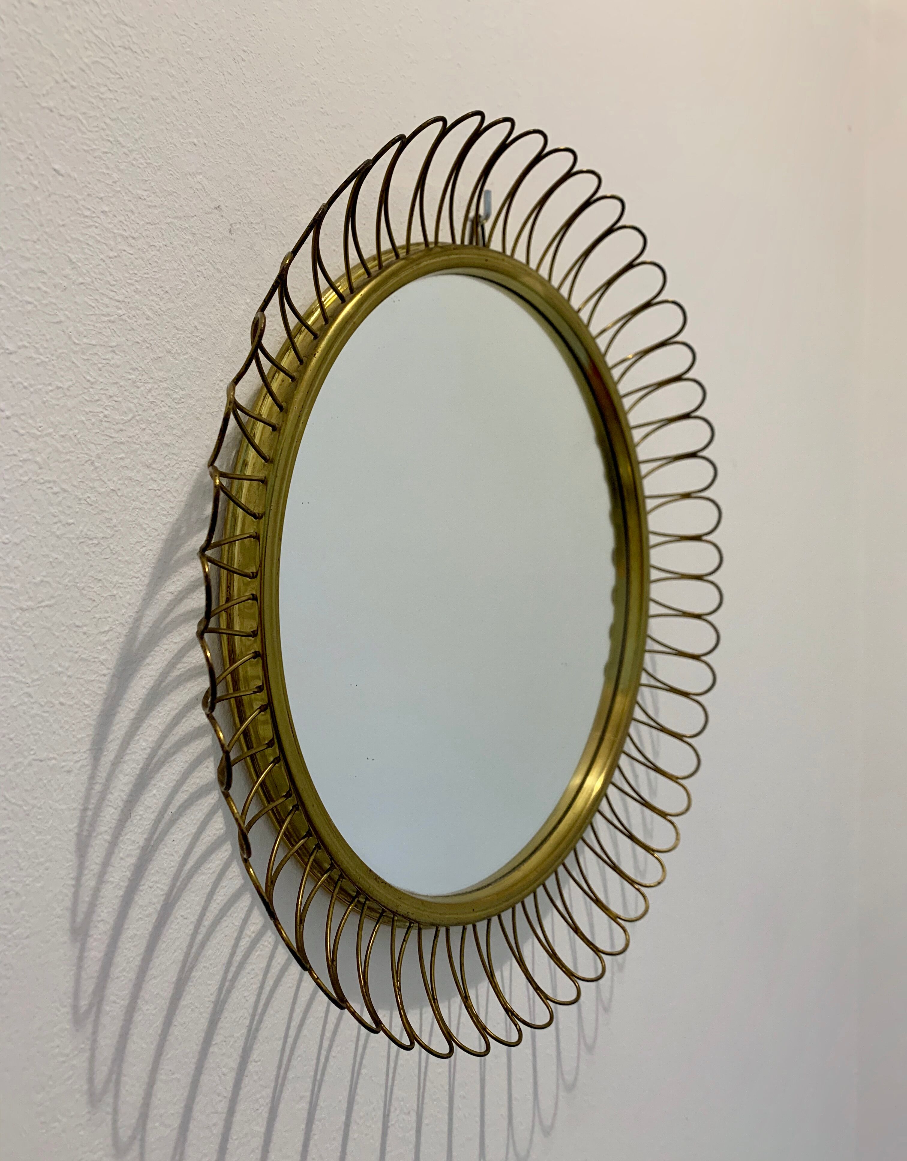 Mirror, 1950s - 31x31cm
