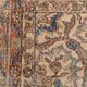 4x7 Red & Cream Vintage Area Rug 126x236Cm SK 17738