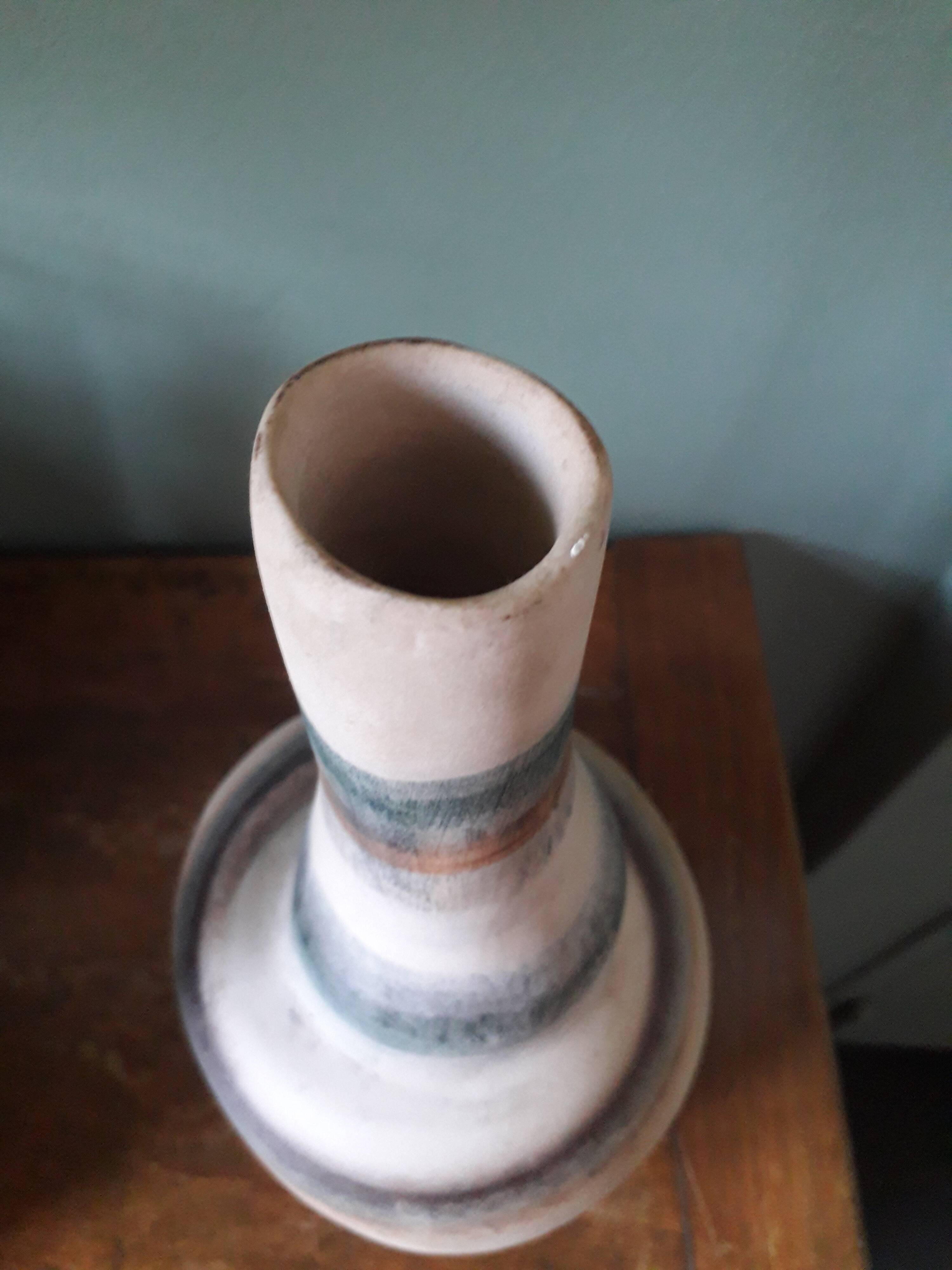 Vase vintage de forme organique très original