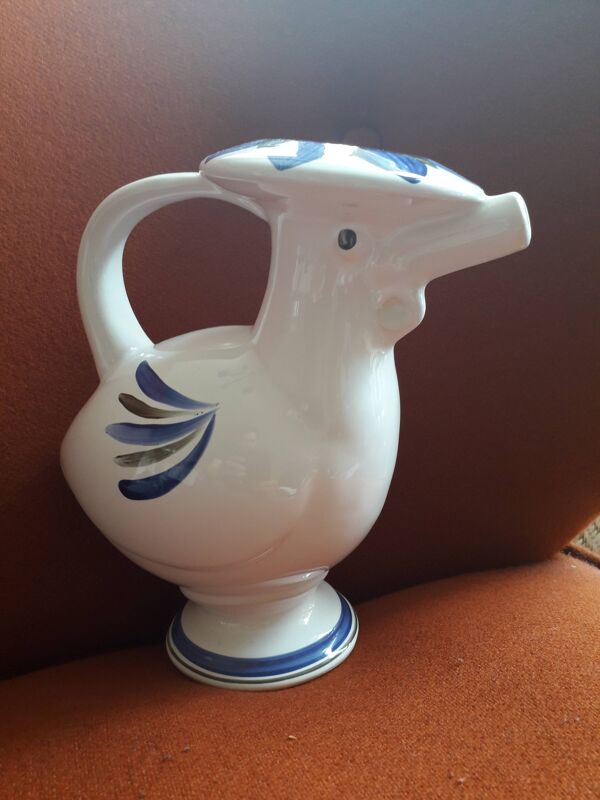Vase zoomorphe en forme d'oiseau en céramique de Biot