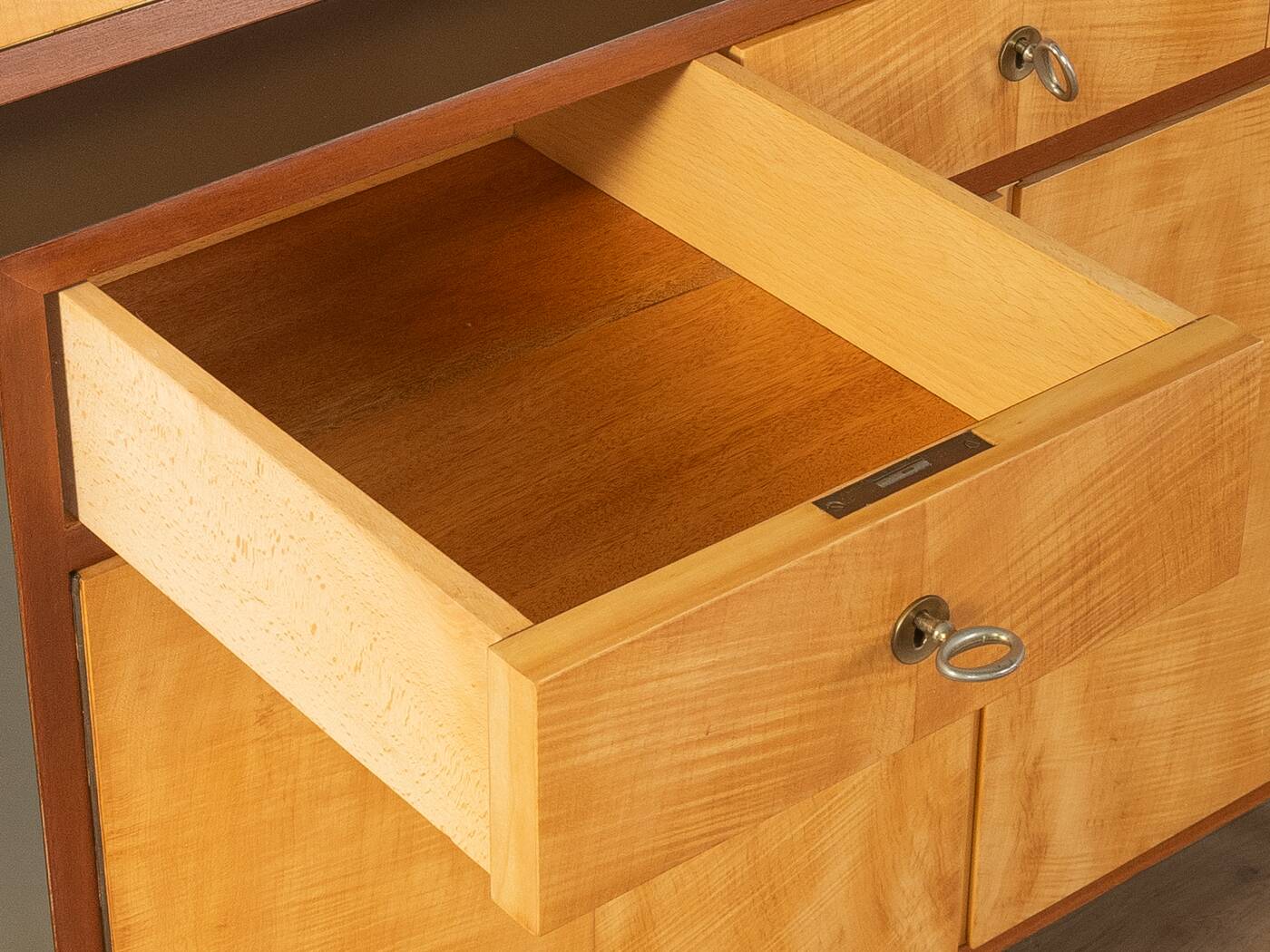 Classic secretary from the 1950s by Erich Stratmann for Oldenburger Möbelwerkstätten