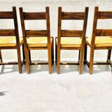Vintage straw chairs