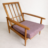 Scandinavian armchair with 3 positions