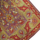 Antique Irish Handmade Wool Donegal Rug  1900-87x175cm