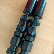 Vintage ebony candlesticks