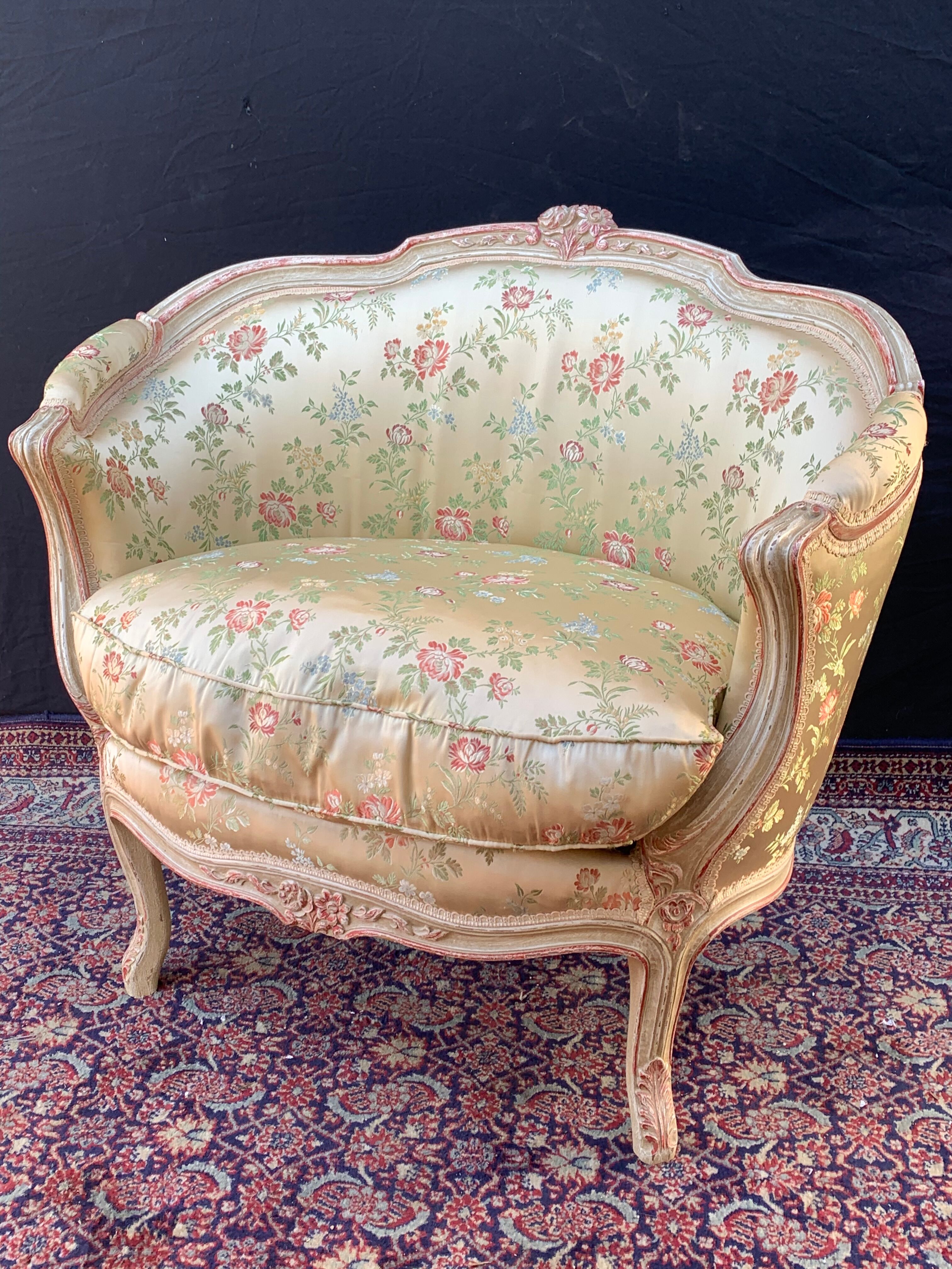 Louis XV-style laqué wooden marquee