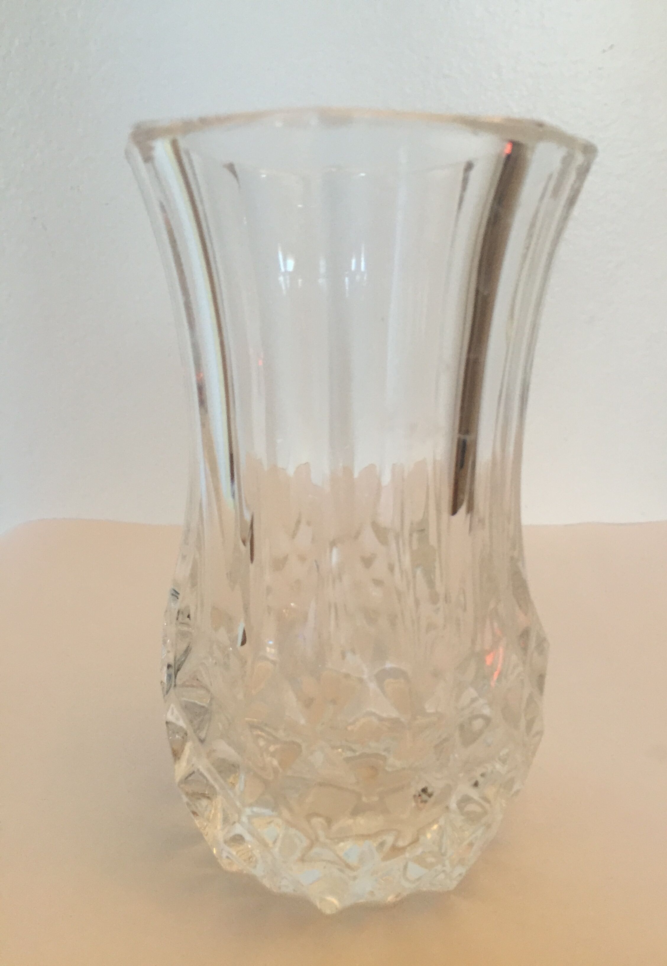 Crystal vase