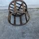 Rattan pouf