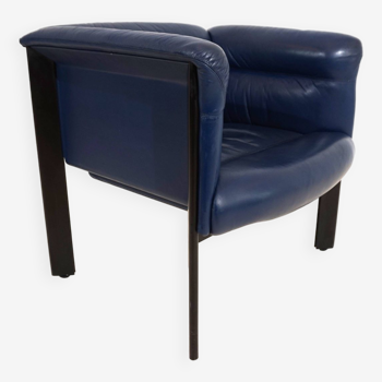 Poltrona Frau Interlude leather armchair by Marco Zanuso