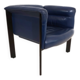 Poltrona Frau Interlude leather armchair by Marco Zanuso