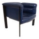 Fauteuil en cuir Poltrona Frau Interlude de Marco Zanuso