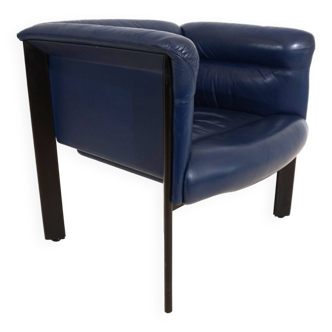 Poltrona Frau Interlude leather armchair by Marco Zanuso