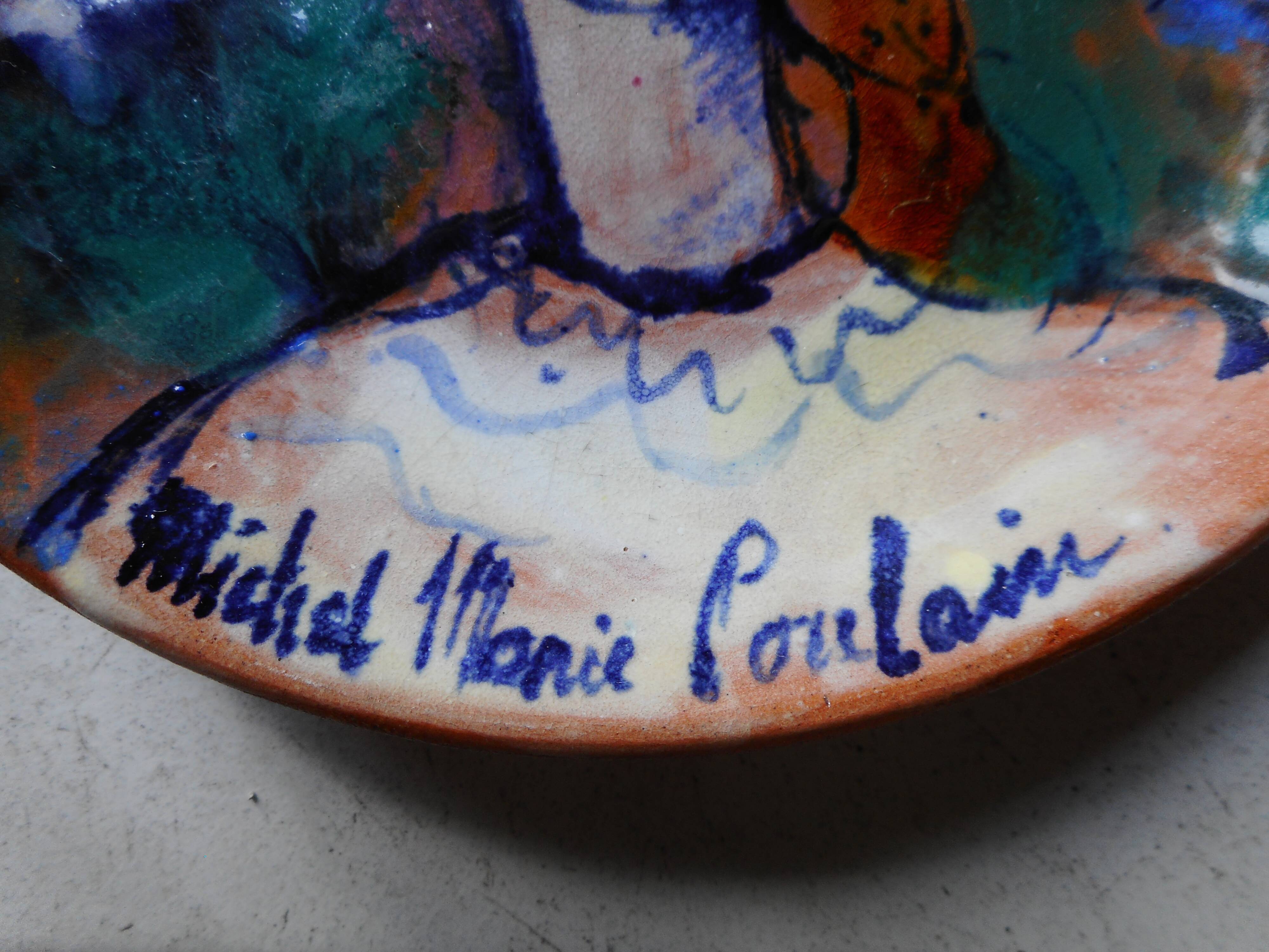 Ceramic cup "Michel Marie Poulain"