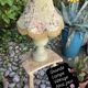 Vintage lamp 🌸 floral / naturalist lampshade