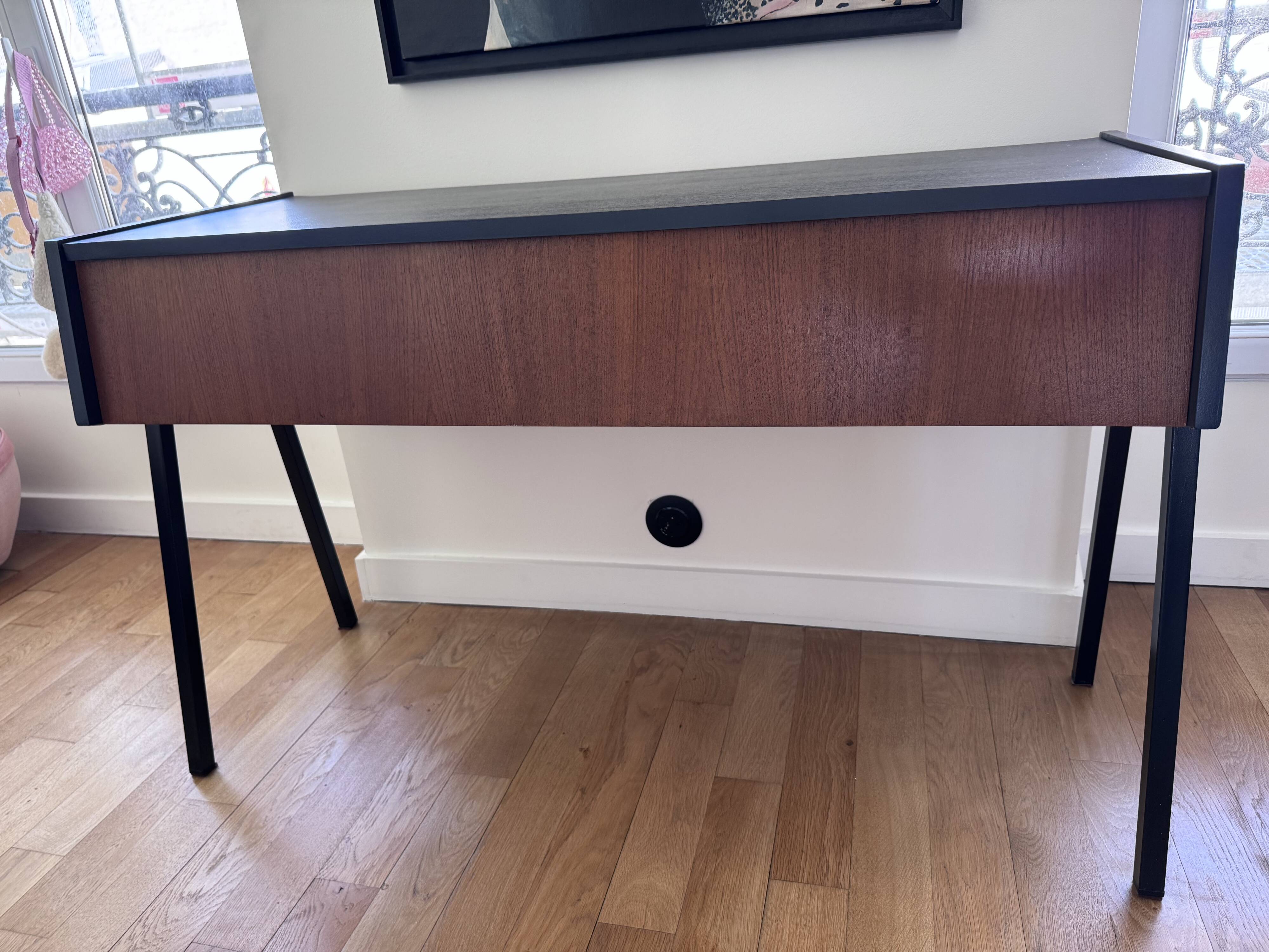 Restored knitting console table